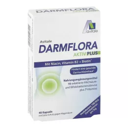 DARMFLORA Active Plus 100 miliardów bakterii + 7 witamin, 40 szt