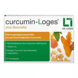 CURCUMIN-LOGES plus kapsułki Boswellia, 60 kapsułek