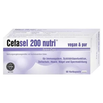 CEFASEL 200 kapsułek selenu nutri, 60 szt
