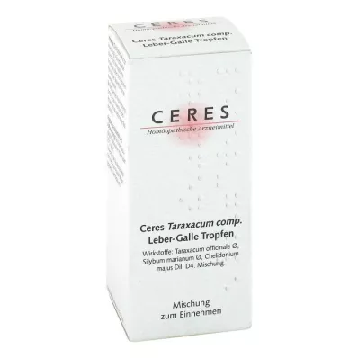 CERES Taraxacum comp. Krople na wątrobę i pęcherzyk żółciowy, 20 ml