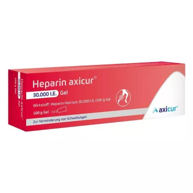 Heparyna axicur® 30 000 IU żel, 100 g