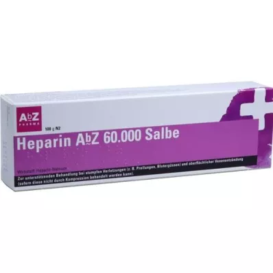 HEPARIN AbZ 60.000 Maść, 100 g