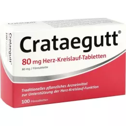 CRATAEGUTT Tabletki nasercowe 80 mg, 100 szt