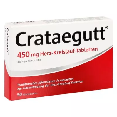 CRATAEGUTT Tabletki nasercowe 450 mg, 50 szt