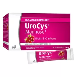 UROCYS Pałeczki Mannose+, 15 szt