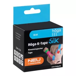 HÖGA-K-TAPE Silk 5 cmx5 m l.fr.blue kinesiol.tape, 1 szt