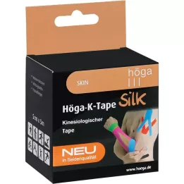 HÖGA-K-TAPE Silk 5 cmx5 m l.fr.skin kinesiol.tape, 1 szt