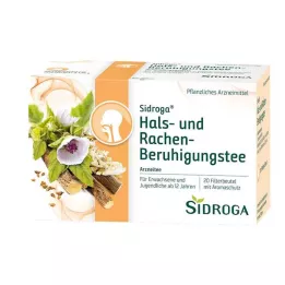 SIDROGA Filtr do herbaty łagodzącej ból gardła i krtani, 20X1,75 g