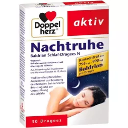 DOPPELHERZ Night Rest Valerian Sleep Coated Tablets N, 30 szt