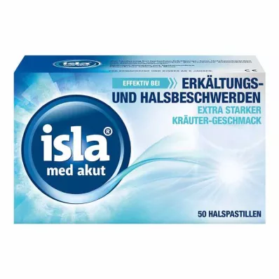 isla® med ostre pastylki, 50 sztuk isla® med ostre pastylki, 50 sztuk