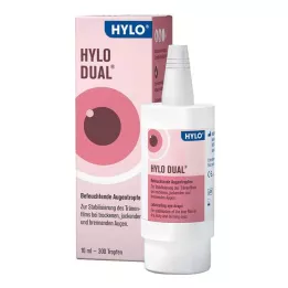 HYLO DUAL Krople do oczu, 10 ml