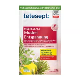 Tetesept sól morska relaksacja mięśni, 80 g