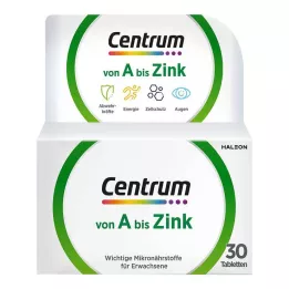 CENTRUM Tabletki A-Zinc, 30 szt