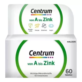 CENTRUM Tabletki A-Zinc, 60 szt