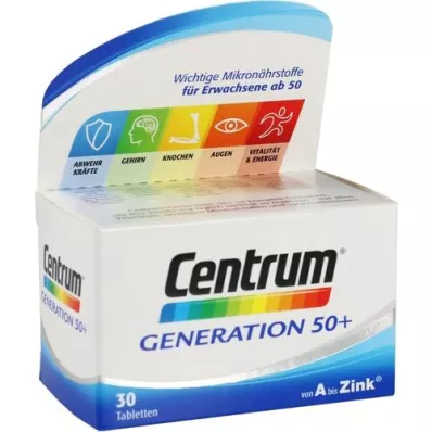 CENTRUM Tabletki generacji 50+, 30 szt