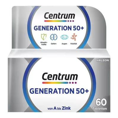 Tabletki Centrum Generation 50+, 60 tabletek Tabletki Centrum Generation 50+, 60 tabletek
