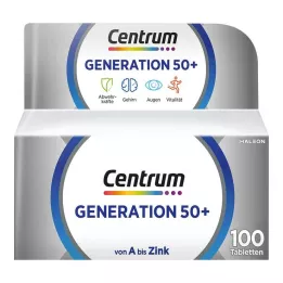 CENTRUM Tabletki generacji 50+, 100 szt