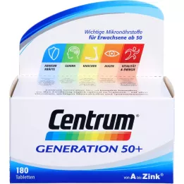 CENTRUM Tabletki generacji 50+, 180 szt