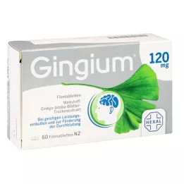 GINGIUM Tabletki powlekane 120 mg, 60 szt