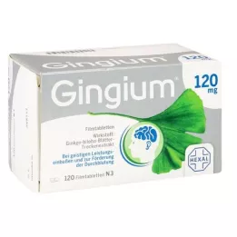 GINGIUM Tabletki powlekane 120 mg, 120 szt