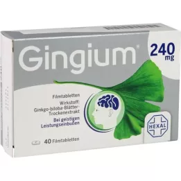 GINGIUM Tabletki powlekane 240 mg, 40 szt