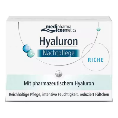 HYALURON NACHTPFLEGE krem riche w słoiczku, 50 ml