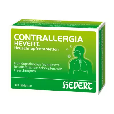 CONTRALLERGIA Hevert tabletki na katar sienny, 100 szt