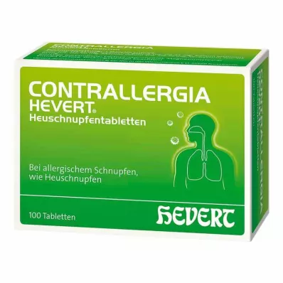 CONTRALLERGIA Hevert tabletki na katar sienny, 100 szt CONTRALLERGIA Hevert tabletki na katar sienny, 100 szt