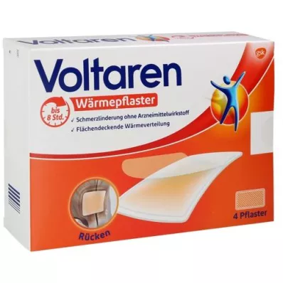 VOLTAREN Naszywka termiczna na plecy, 4 szt