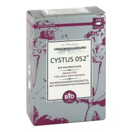 CYSTUS 052 Organiczne pastylki na gardło, 132 szt