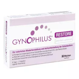 GYNOPHILUS przywrócić tabletki dopochwowe, 2 szt