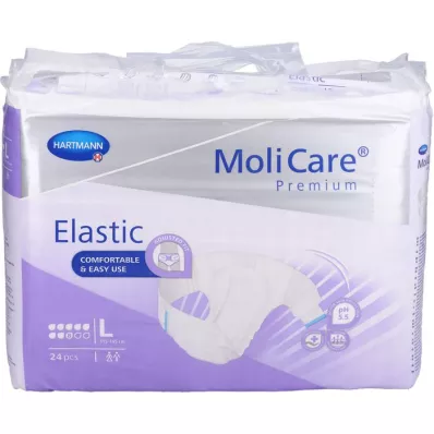 MOLICARE Premium Elastic Briefs 8 drops rozmiar L, 24 szt