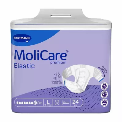 MOLICARE Premium Elastic Briefs 8 drops rozmiar L, 24 szt MOLICARE Premium Elastic Briefs 8 drops rozmiar L, 24 szt