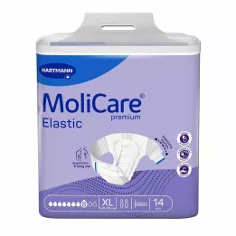 MOLICARE Premium Elastic Briefs 8 krople rozmiar XL, 14 szt
