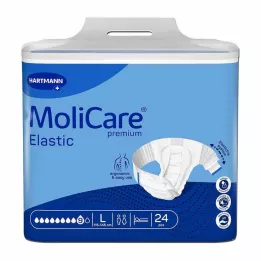 MOLICARE Premium Elastic Slip 9 krople rozmiar L, 24 szt