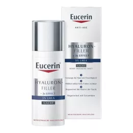 Eucerin Hialuron-Filler Mocznikowy krem na noc, 50 ml