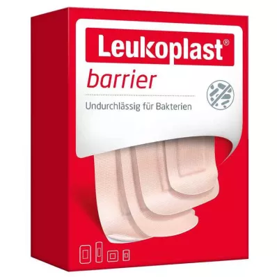 Paski barierowe Leukoplast, 4 rozmiary, 30 sztuk Paski barierowe Leukoplast, 4 rozmiary, 30 sztuk
