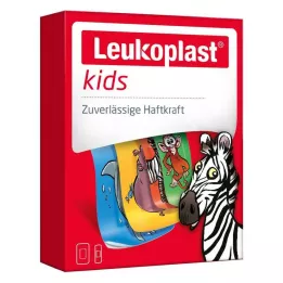 LEUKOPLAST Paski dla dzieci 19x56 mm 8 sztuk/38x63 mm 4 sztuki, 12 sztuk