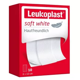 LEUKOPLAST miękki biały gips 6x10 cm, 10 szt