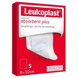 LEUKOPLAST Leukomed sterylny opatrunek na ranę 8x10 cm, 5 szt