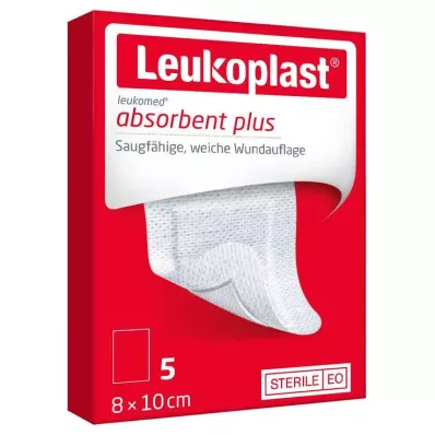 LEUKOPLAST Leukomed sterylny opatrunek na ranę 8x10 cm, 5 szt