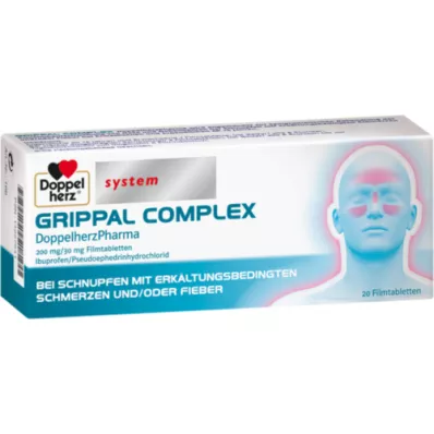 GRIPPAL COMPLEX DoppelherzPharma 200 mg/30 mg FTA, 20 szt