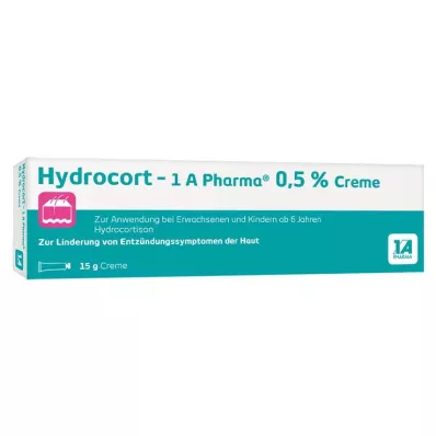 HYDROCORT-1A Pharma 0,5% krem, 15 g