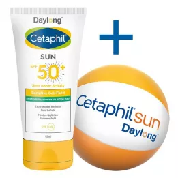 CETAPHIL Sun Daylong SPF 50+ sens.żel-fluid do twarzy, 50 ml