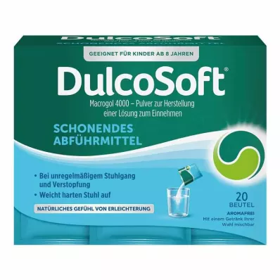 DulcoSoft® środek przeczyszczający w proszku na zaparcia, 20X10 g DulcoSoft® środek przeczyszczający w proszku na zaparcia, 20X10 g