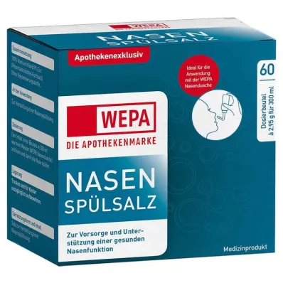 WEPA Sól do płukania nosa, 20X2,95 g WEPA Sól do płukania nosa, 20X2,95 g