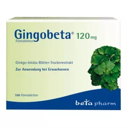 GINGOBETA Tabletki powlekane 120 mg, 100 szt