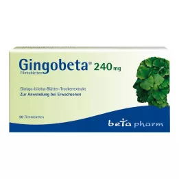 GINGOBETA Tabletki powlekane 240 mg, 50 szt