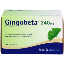 GINGOBETA Tabletki powlekane 240 mg, 100 szt