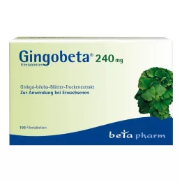 GINGOBETA Tabletki powlekane 240 mg, 100 szt
